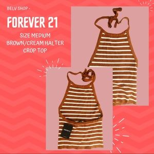 Forever we Halter Crop Top